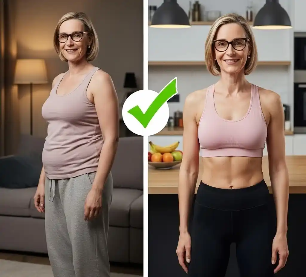 LipoJaro before and after weight loss transformation showing woman's successful journey